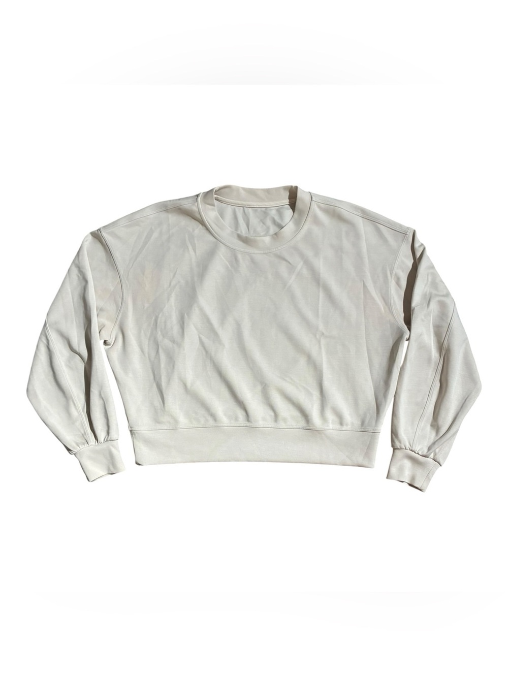 Lululemon AirWrap Crew Bone